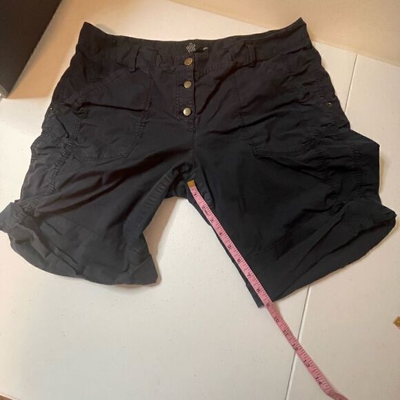 Two pairs of I.N.C. International Concepts bermuda shirts roll up black/white 14 - Picture 6 of 9